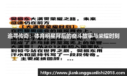 追寻传奇：体育明星背后的奋斗故事与荣耀时刻